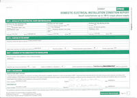 Electrical report for 40 Ulcombe Gardens