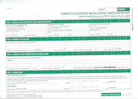 Electrical report for 30 Kemsing Gardens