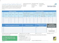 Gas safety certificate for 70 Kemsing Gardens