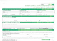 Electrical report for 30 Ulcombe Gardens