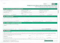 Electrical report for 33 Ulcombe Gardens