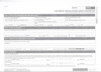 Electrical report for 36 Ulcombe Gardens