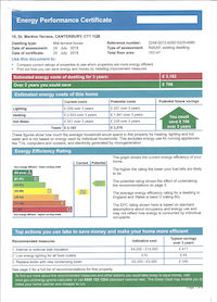 EPC for 10 St Martins Terrace