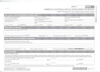 Electrical report for 9 Lansdown Road
