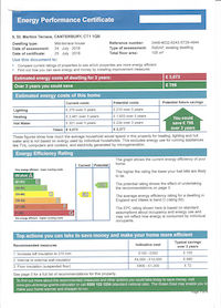EPC for 9 St Martins Terrace
