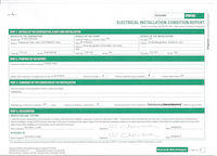 Electrical report for 34 Kemsing Gardens